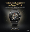 Men's Black Square Skeleton Watch Imported Quality (Copy)